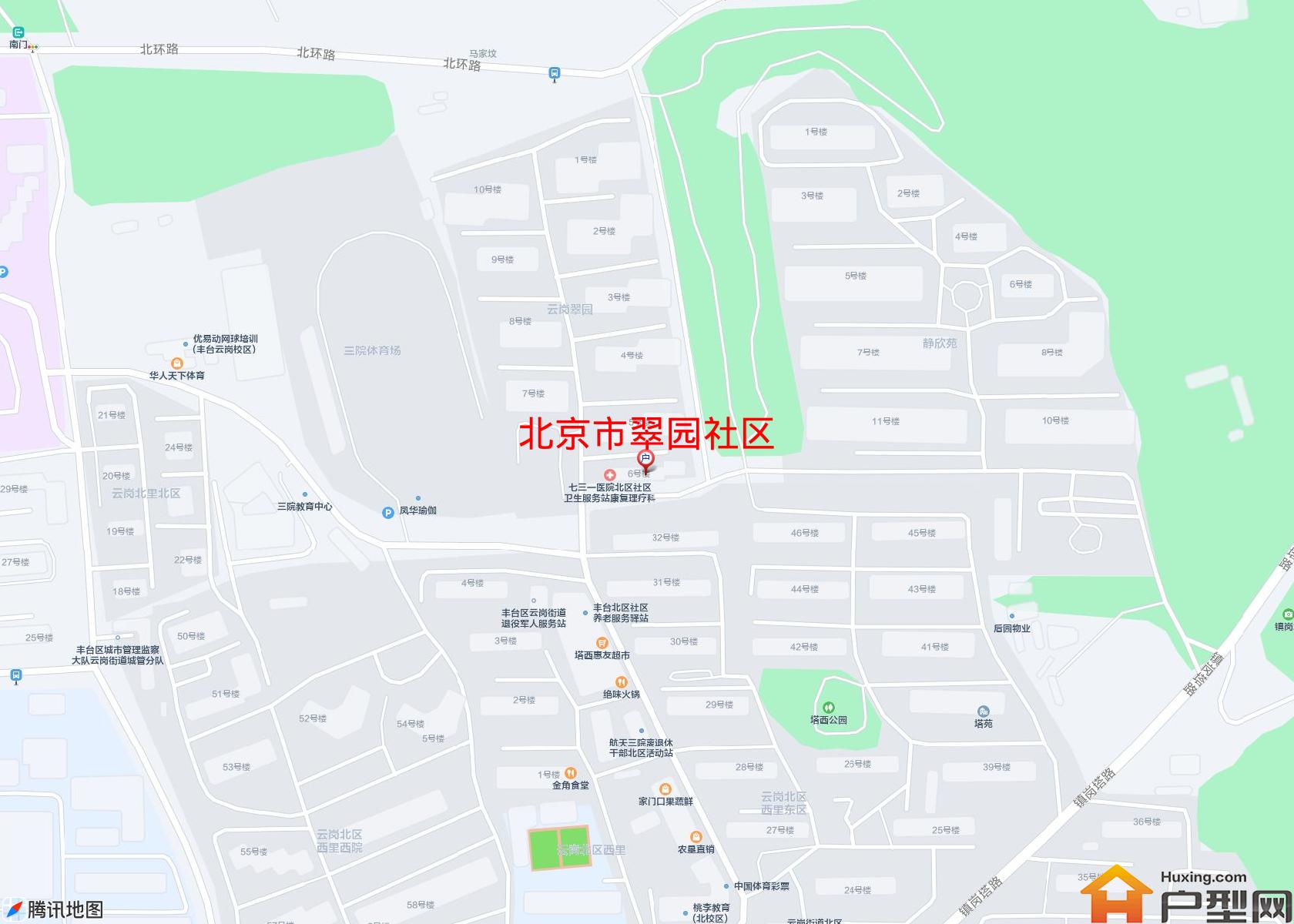翠园社区小区 - 户型网