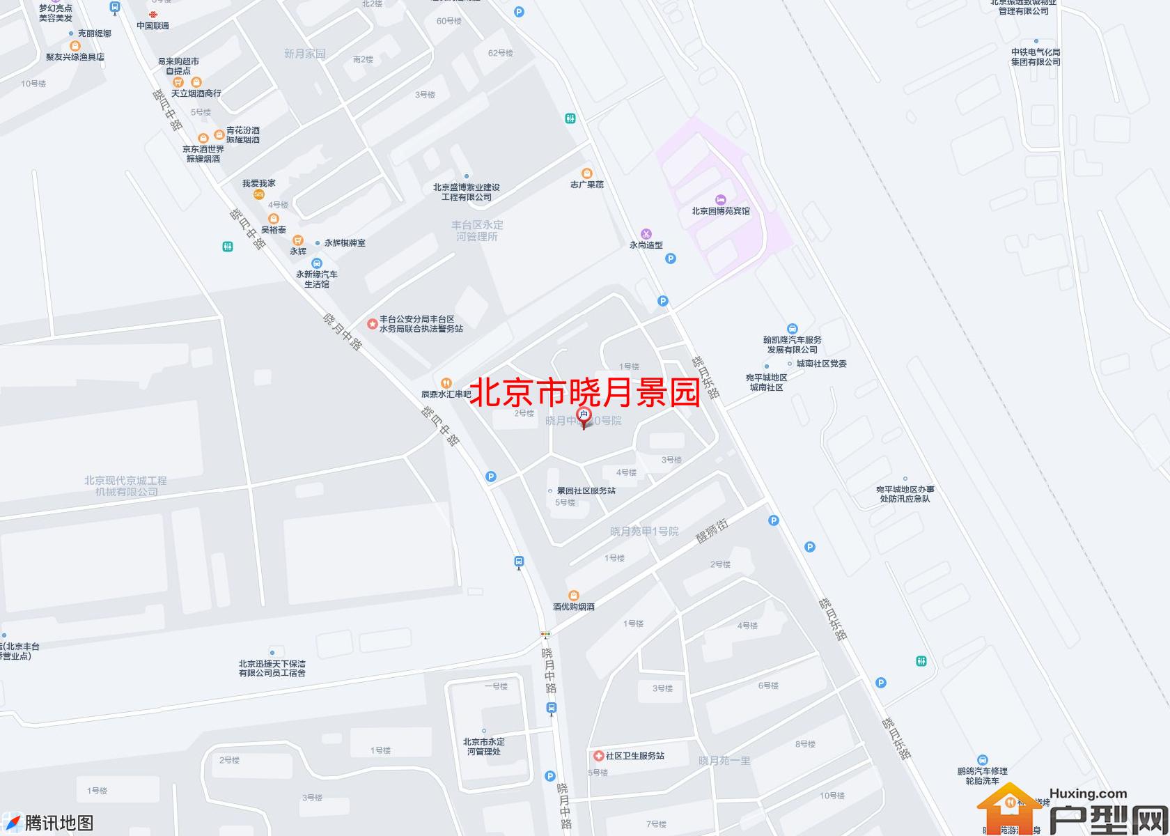 晓月景园小区 - 户型网