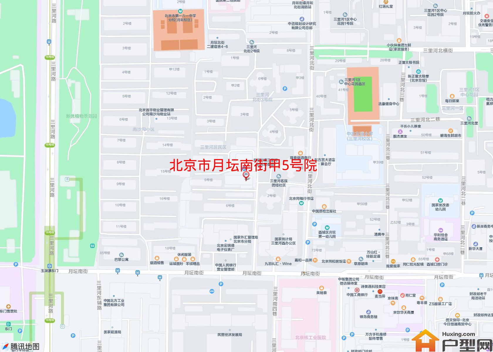 月坛南街甲5号院小区 - 户型网