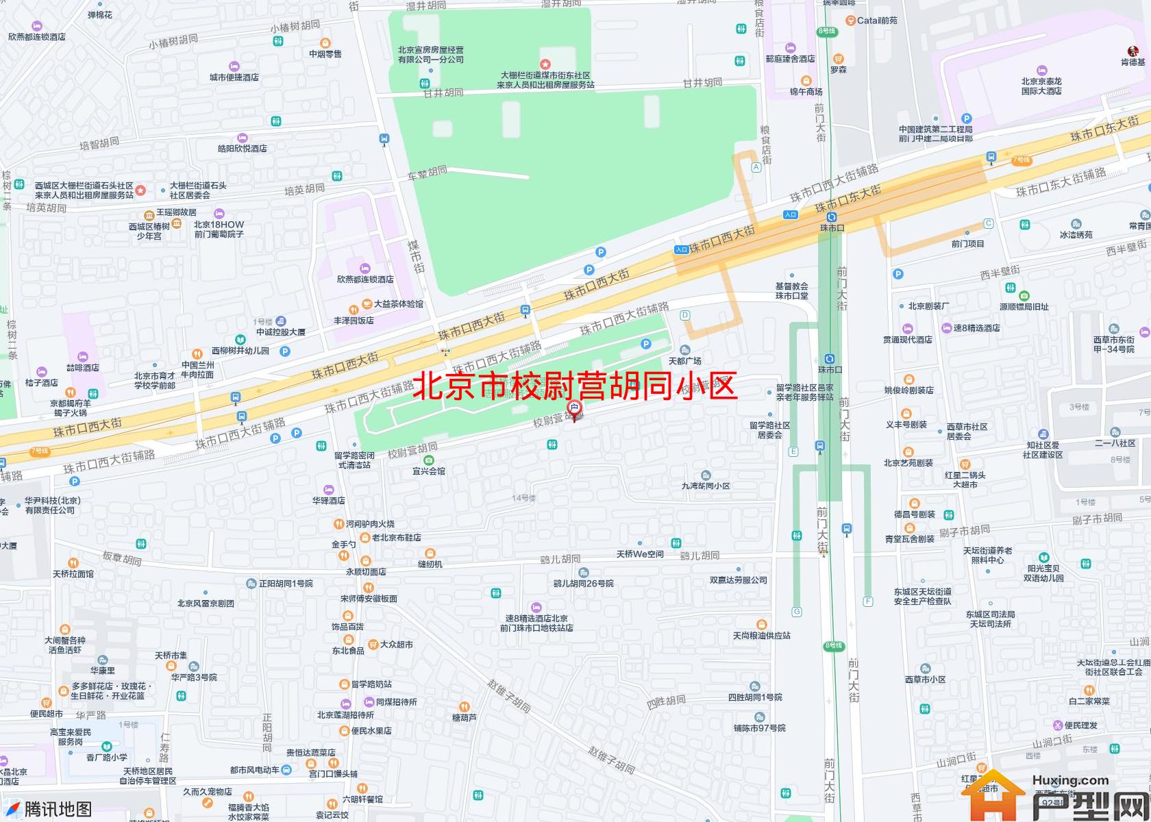 校尉营胡同小区小区 - 户型网