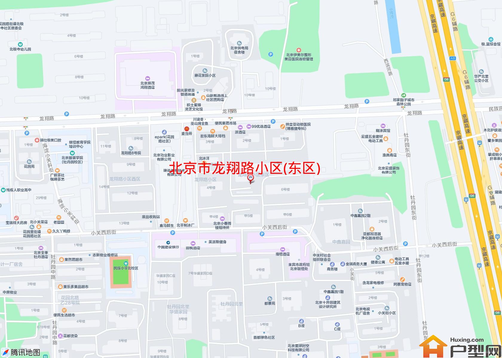 龙翔路小区(东区)小区 - 户型网