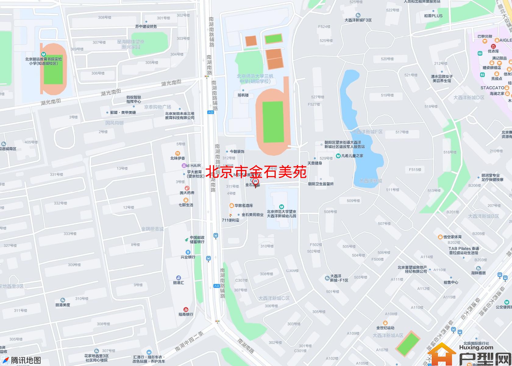 金石美苑小区 - 户型网