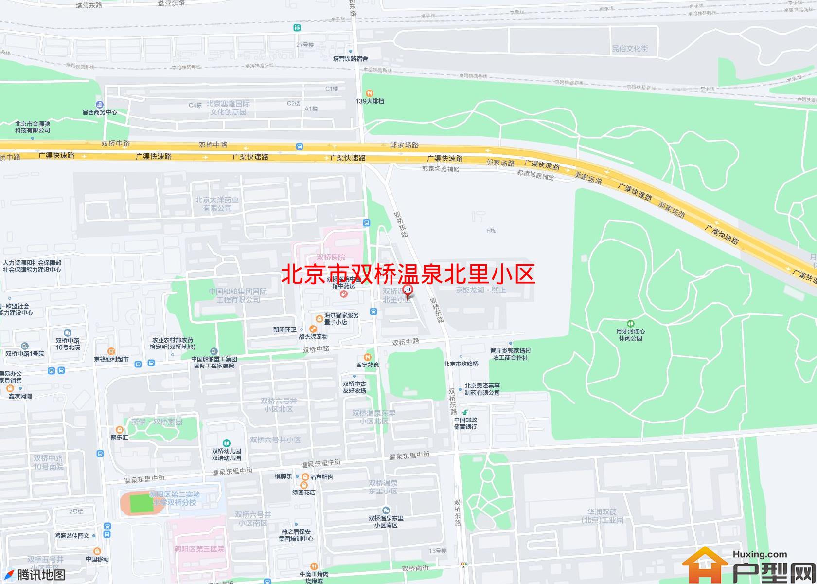 双桥温泉北里小区小区 - 户型网