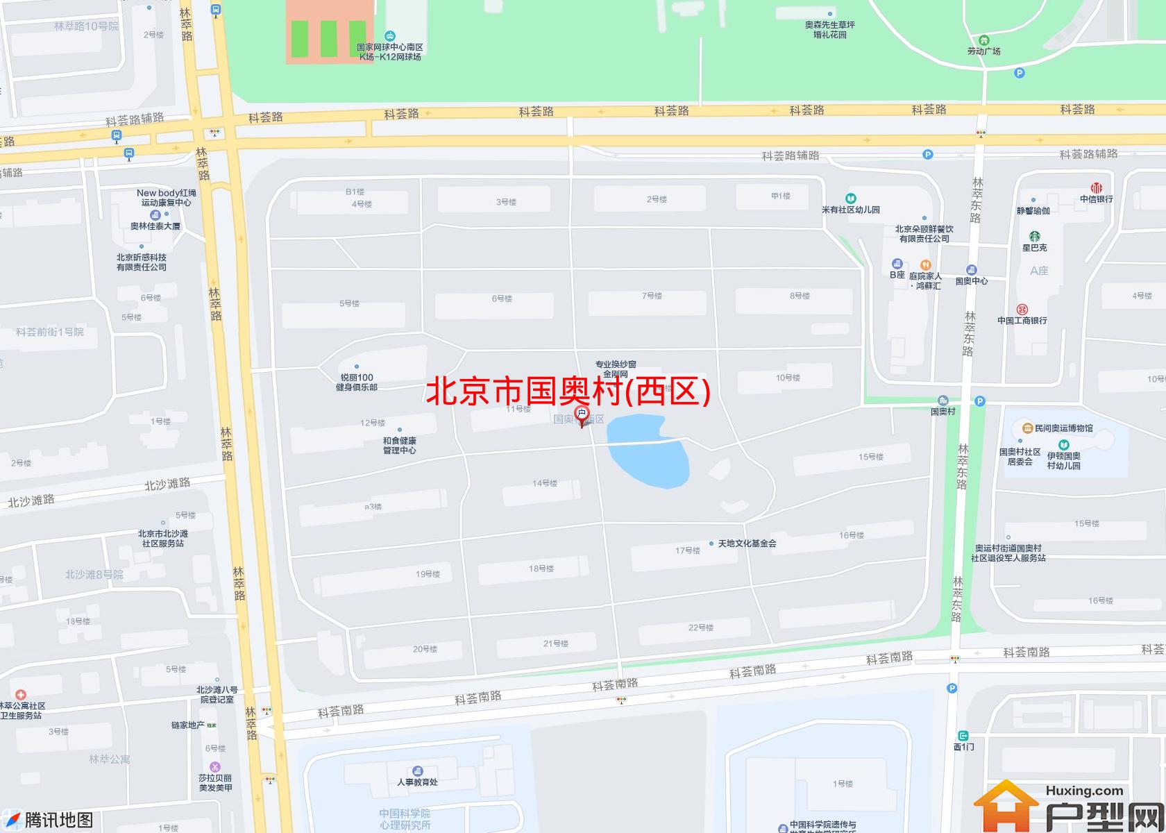 国奥村(西区)小区 - 户型网