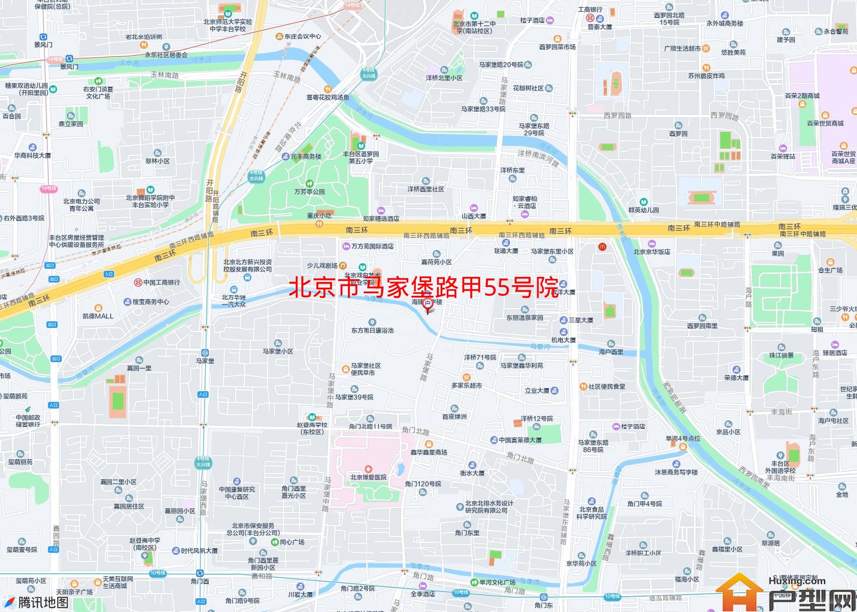 马家堡路甲55号院小区 - 户型网