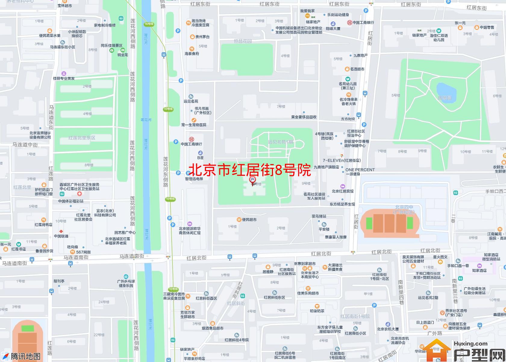 红居街8号院小区 - 户型网