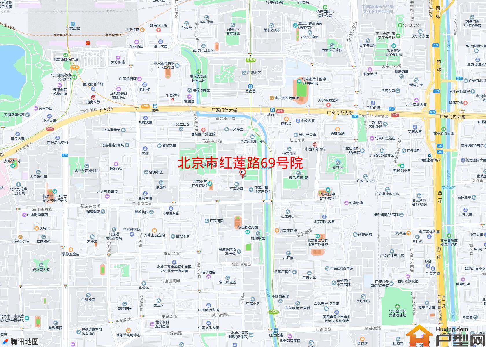 红莲路69号院小区 - 户型网