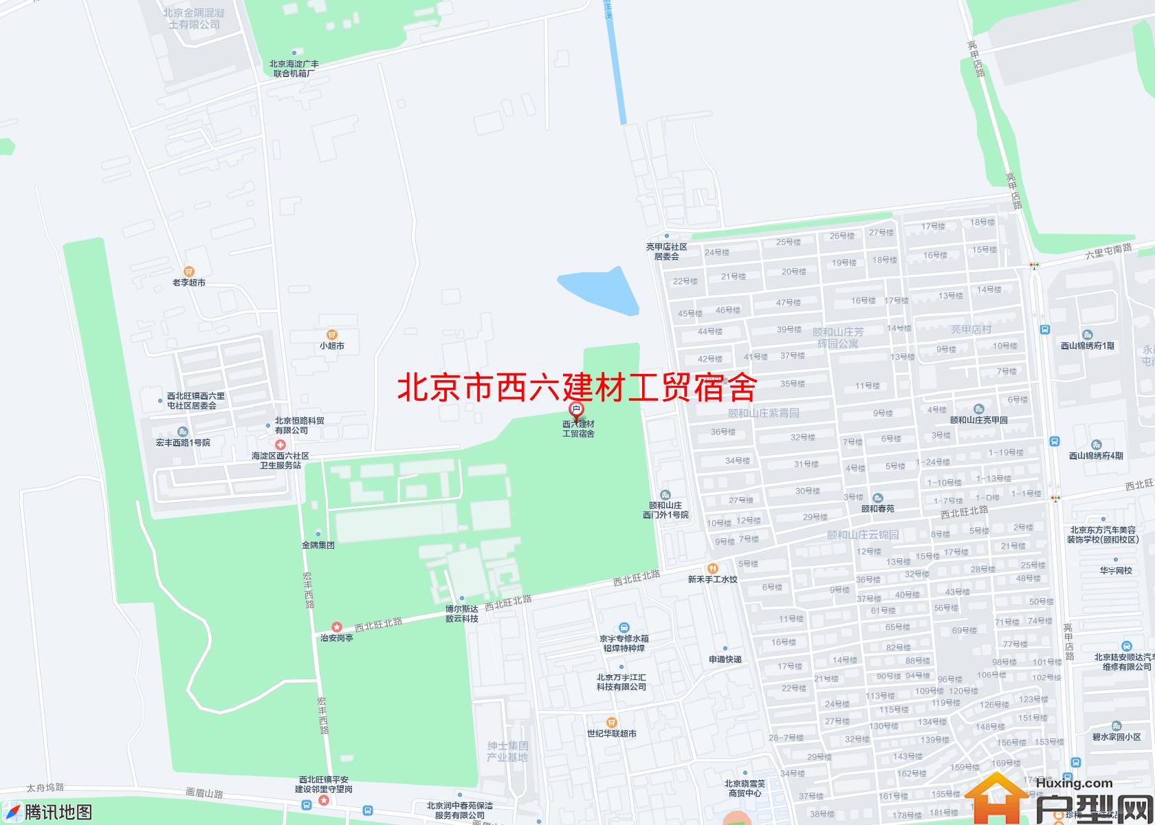 西六建材工贸宿舍小区 - 户型网