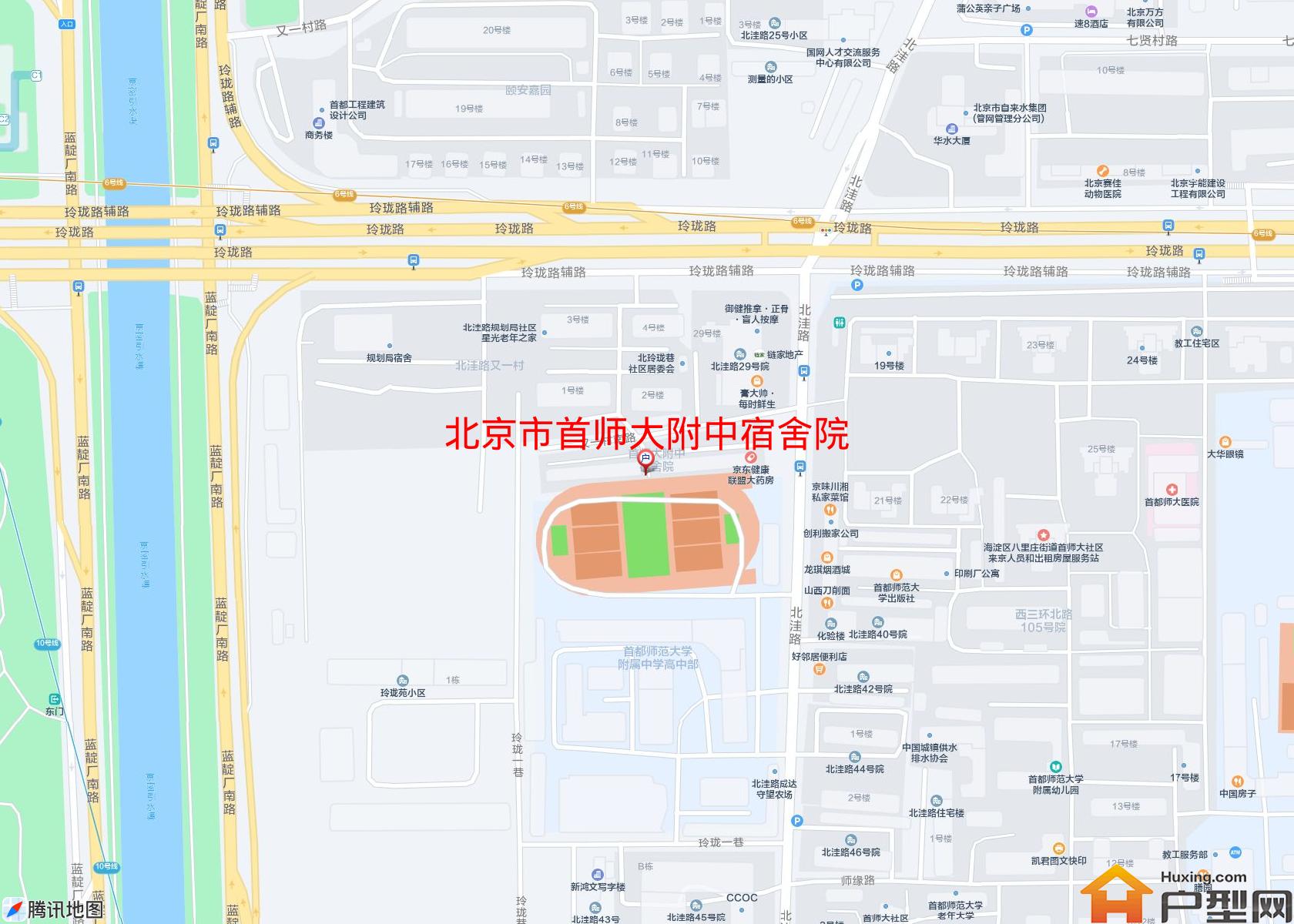 首师大附中宿舍院小区 - 户型网
