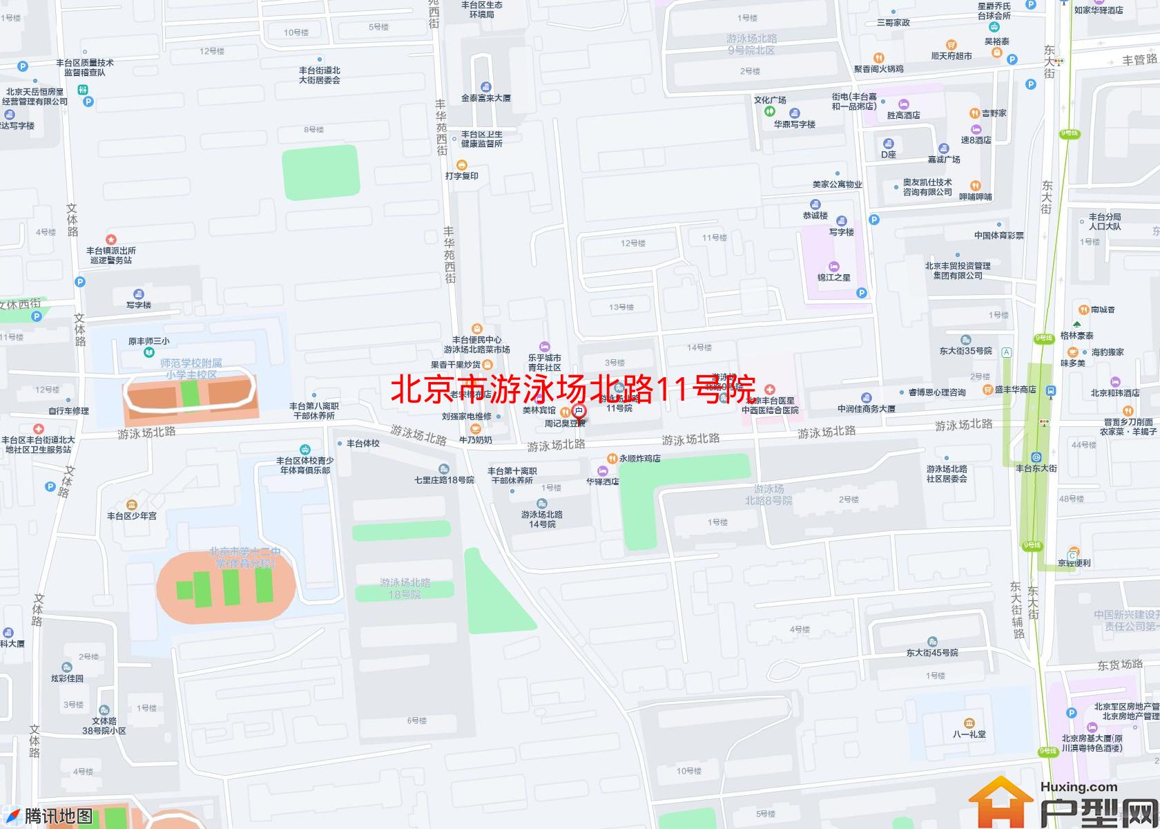 游泳场北路11号院小区 - 户型网