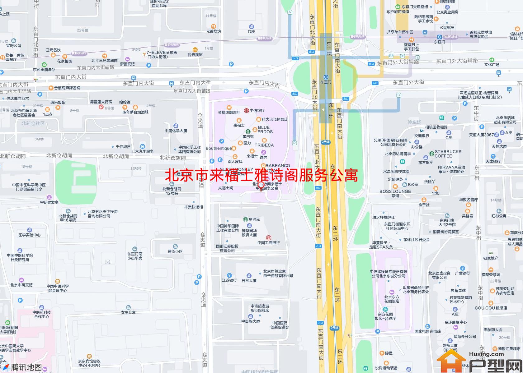 来福士雅诗阁服务公寓小区 - 户型网