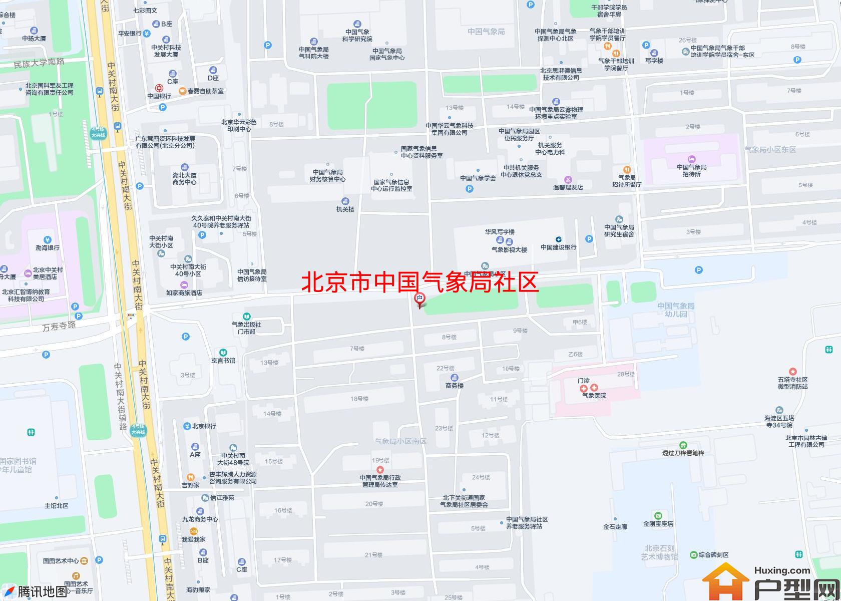 中国气象局社区小区 - 户型网