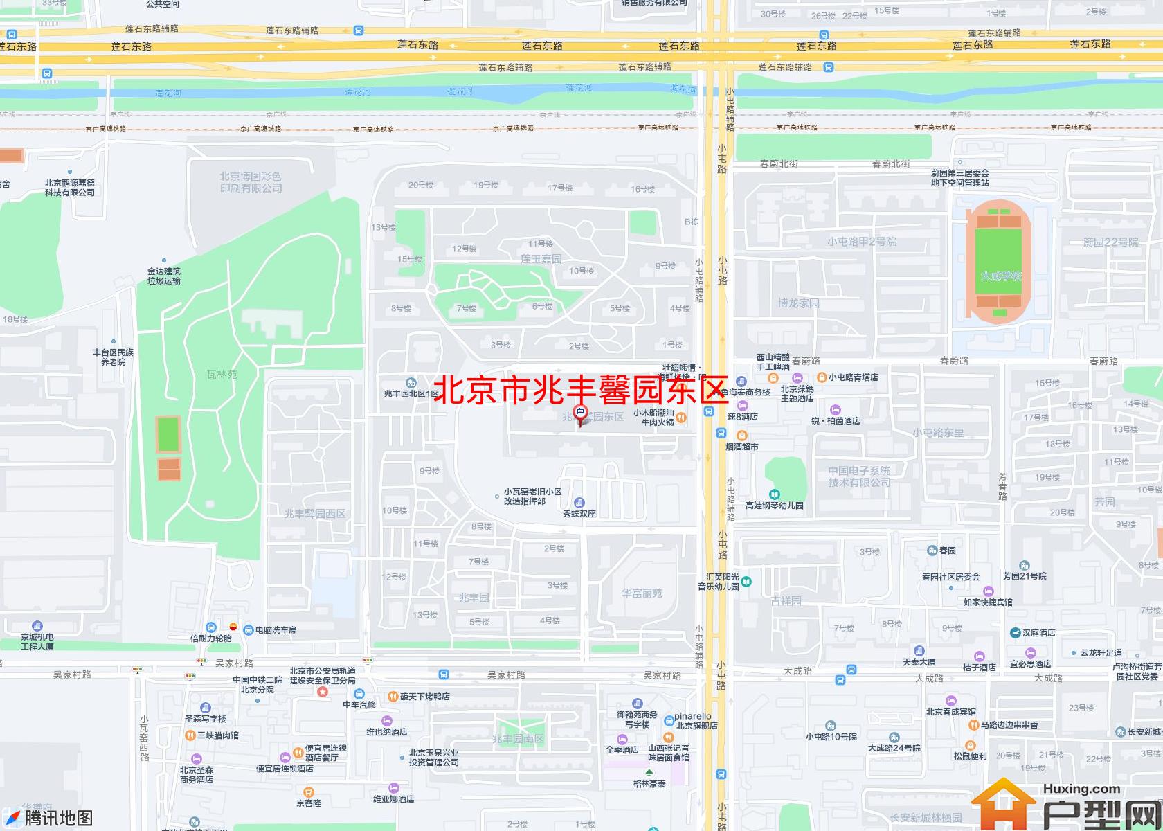 兆丰馨园东区小区 - 户型网