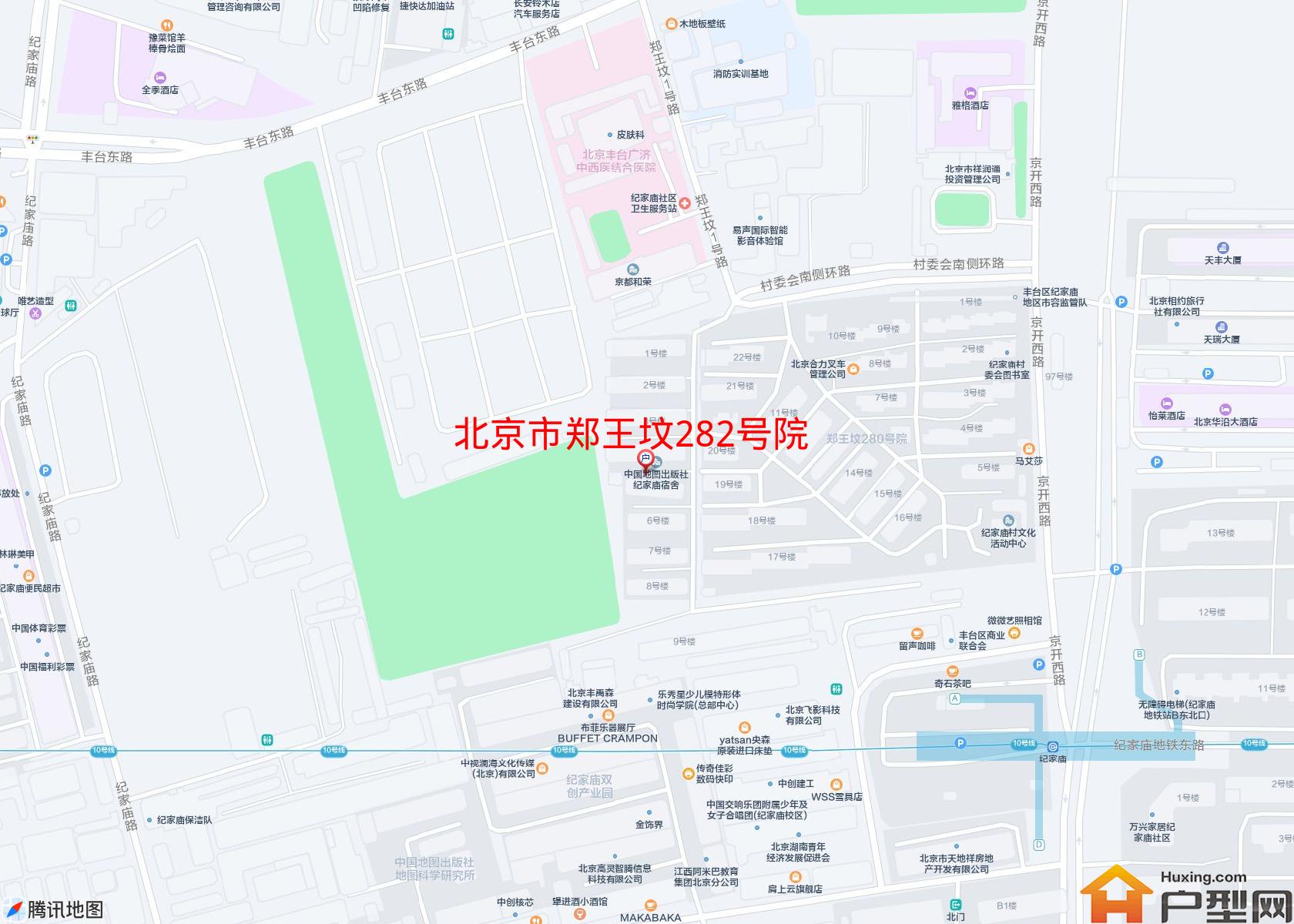 郑王坟282号院小区 - 户型网
