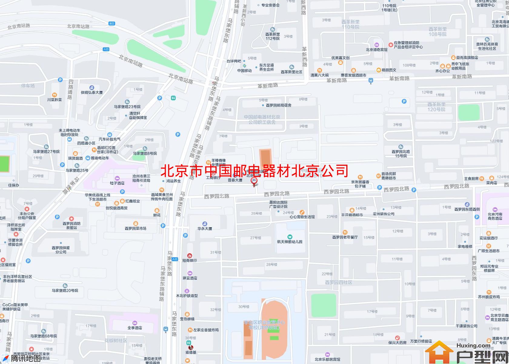中国邮电器材北京公司员工宿舍小区 - 户型网