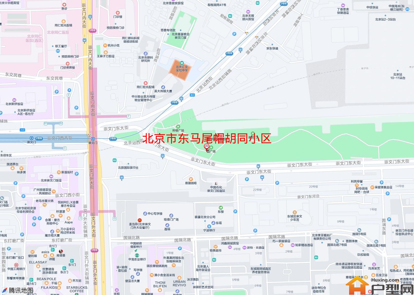 东马尾帽胡同小区小区 - 户型网