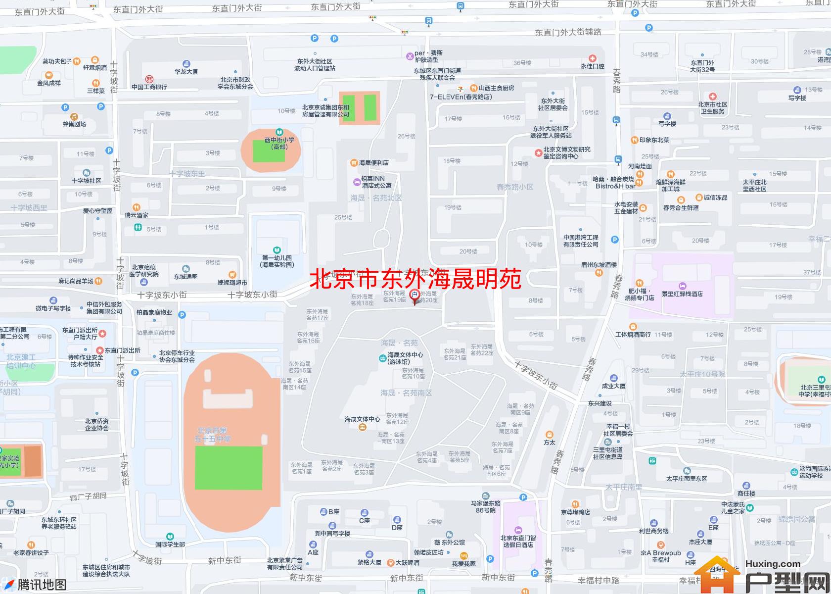 东外海晟明苑小区 - 户型网