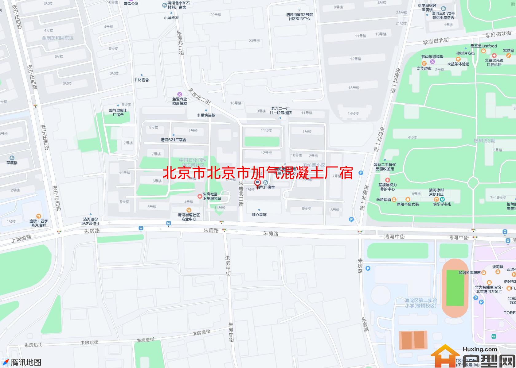 北京市加气混凝土厂宿舍小区 - 户型网