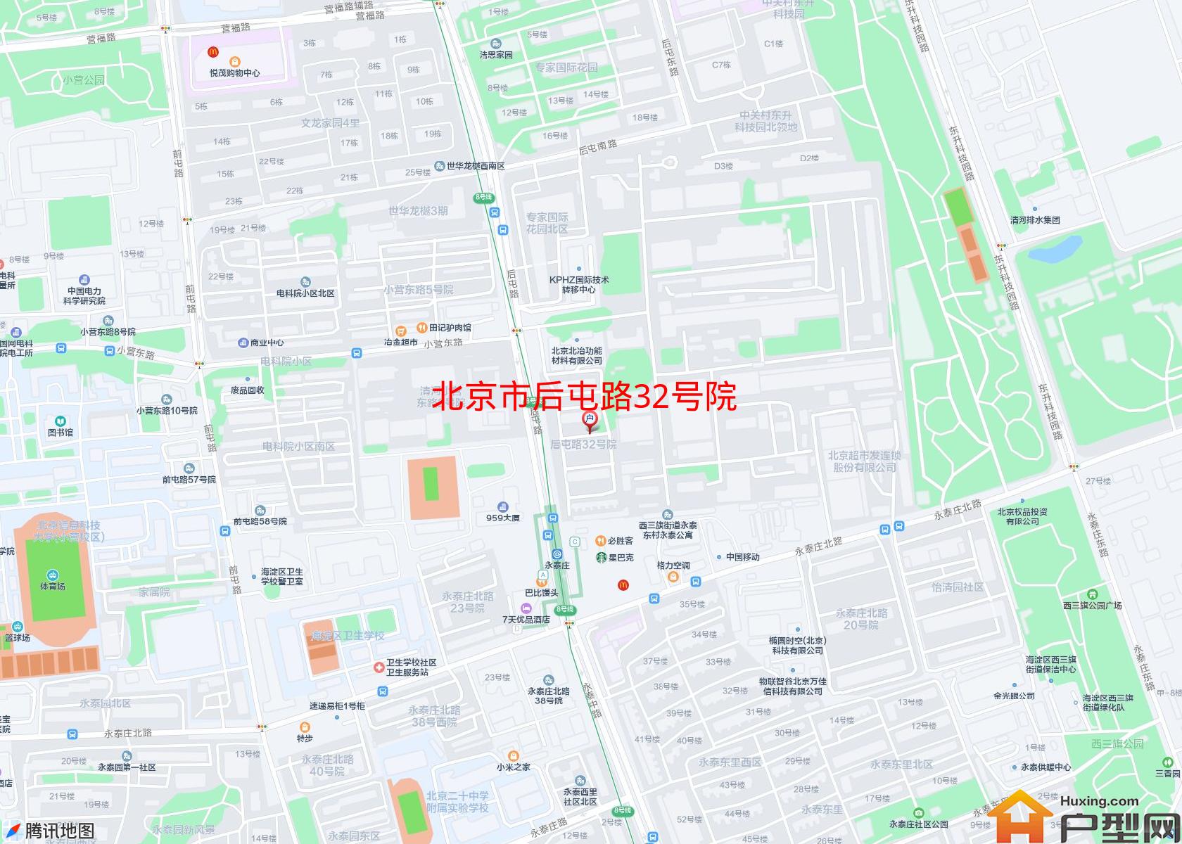 后屯路32号院小区 - 户型网