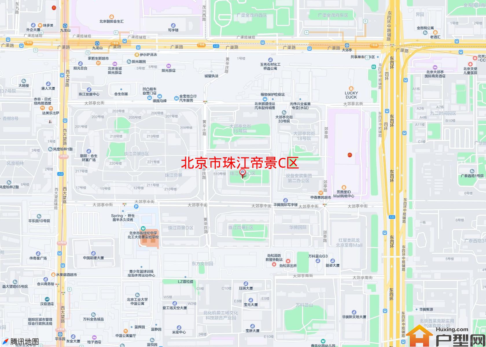 珠江帝景C区小区 - 户型网