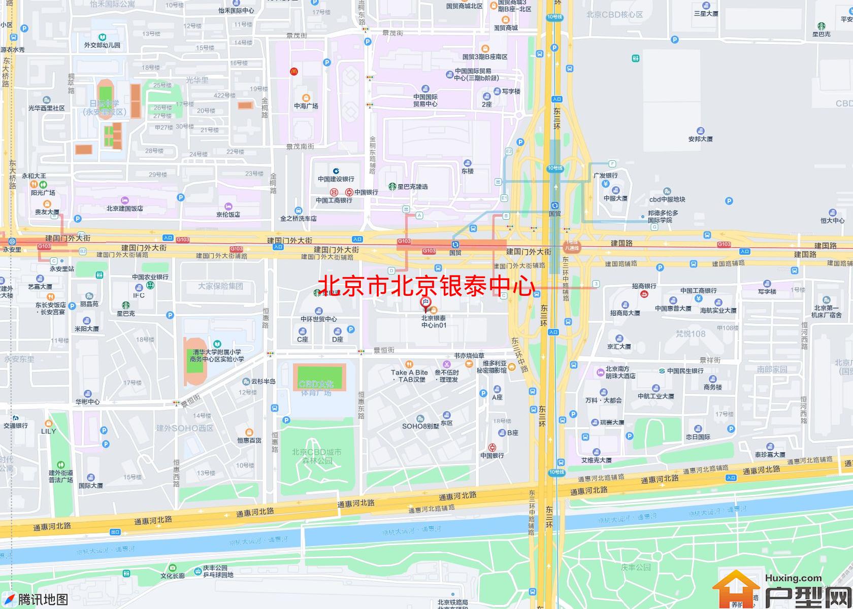 北京银泰中心小区 - 户型网
