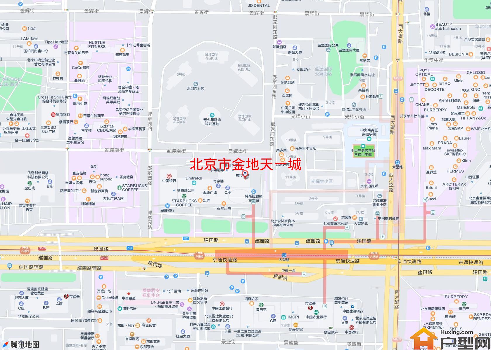 金地天一城小区 - 户型网