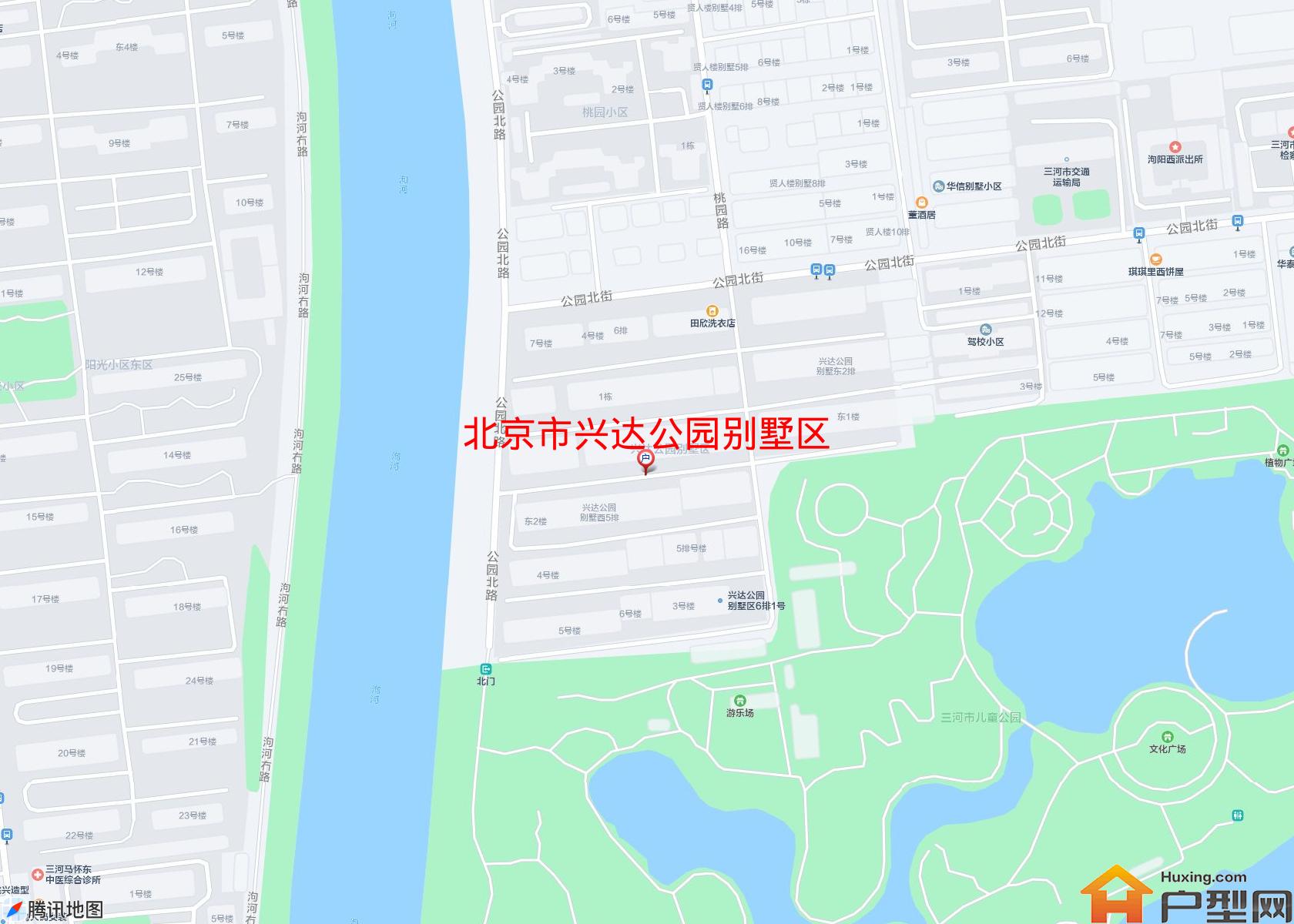 兴达公园别墅区小区 - 户型网