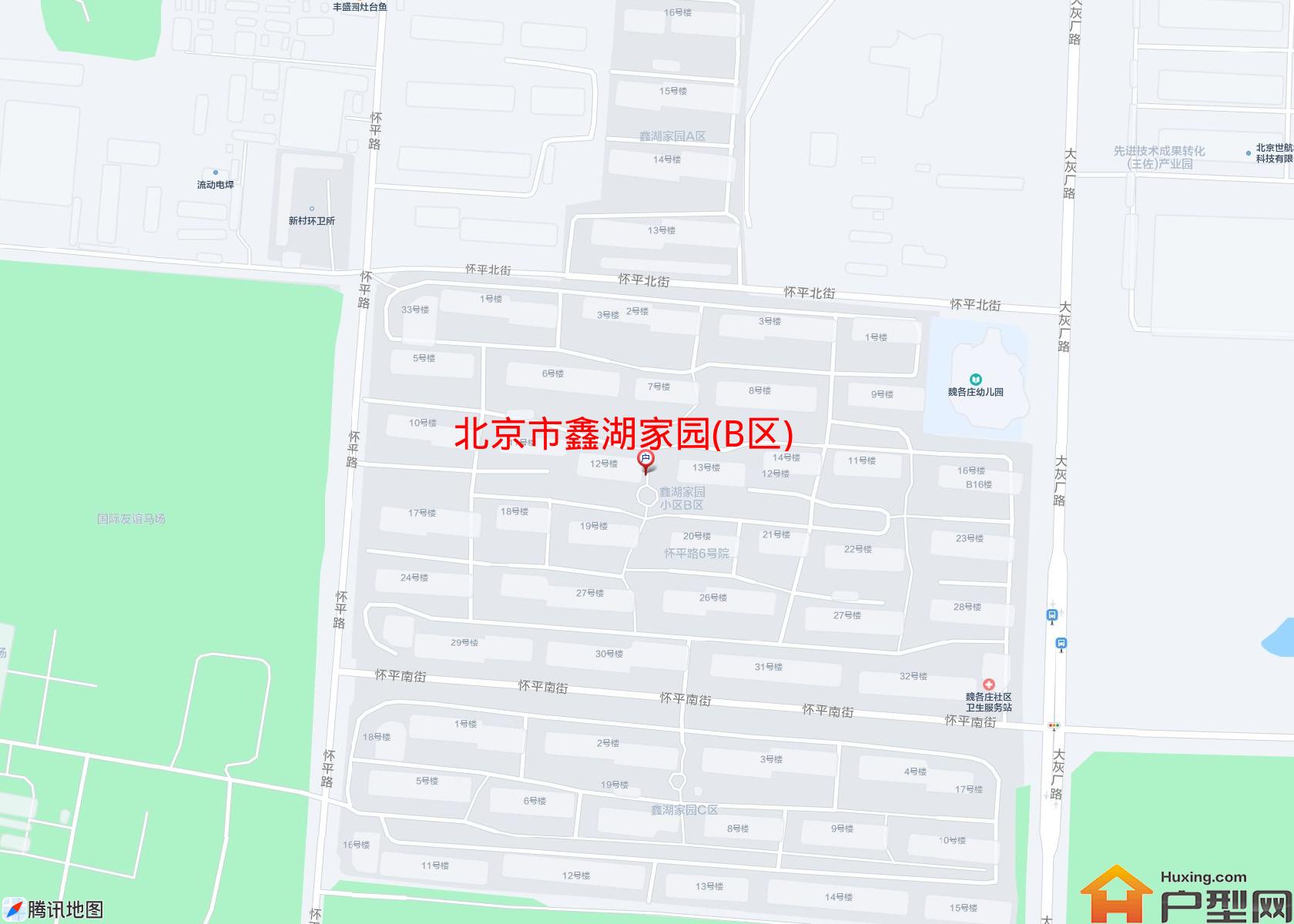 鑫湖家园(B区)小区 - 户型网