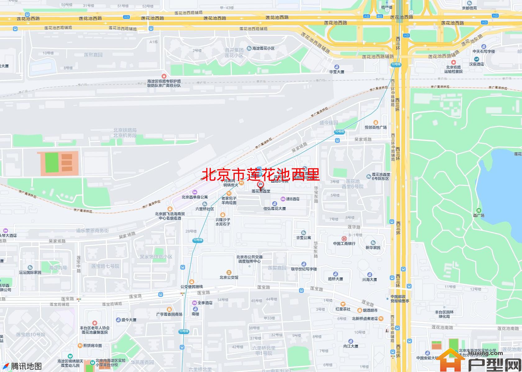 莲花池西里小区 - 户型网