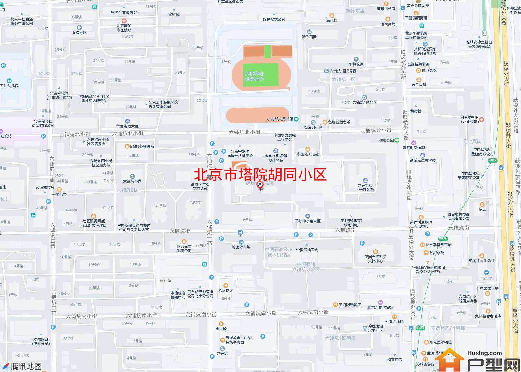 塔院胡同小区小区 - 户型网