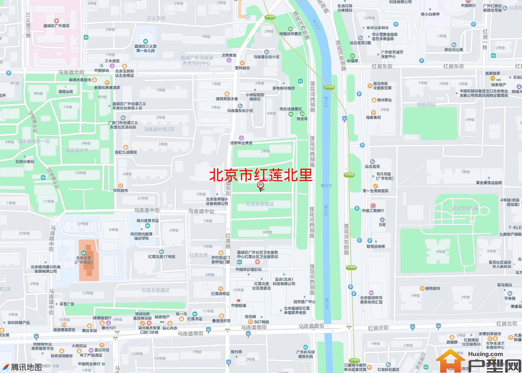 红莲北里小区 - 户型网