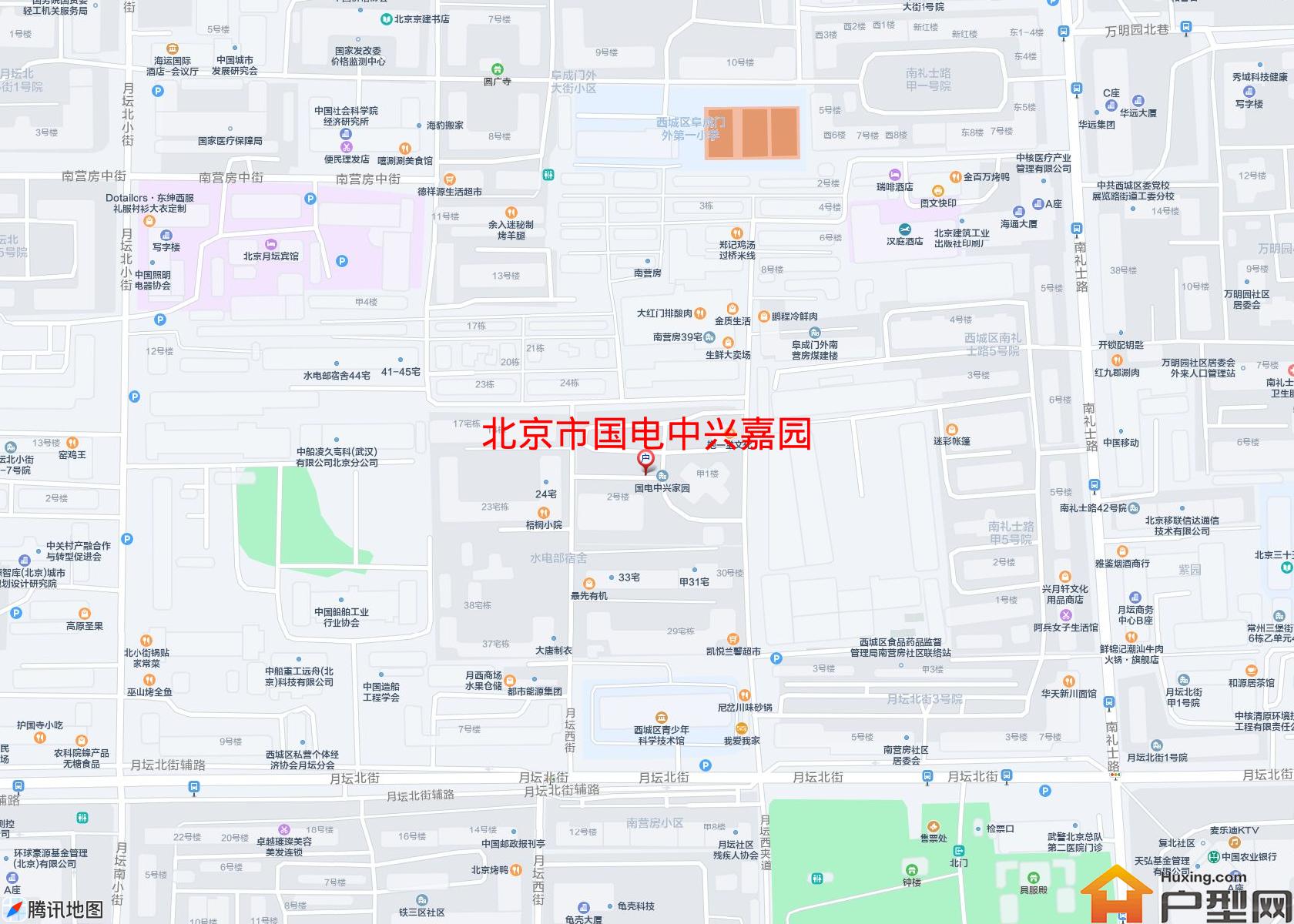国电中兴嘉园小区 - 户型网