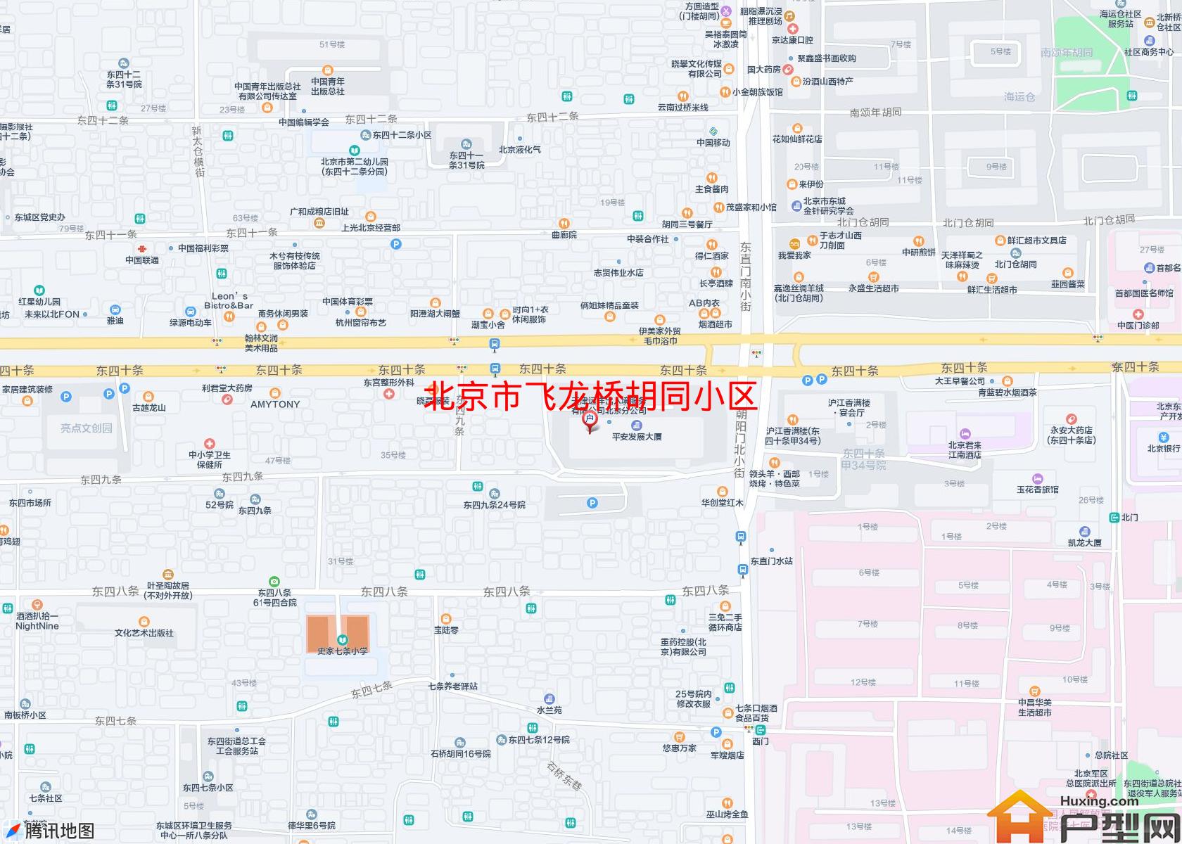 飞龙桥胡同小区小区 - 户型网