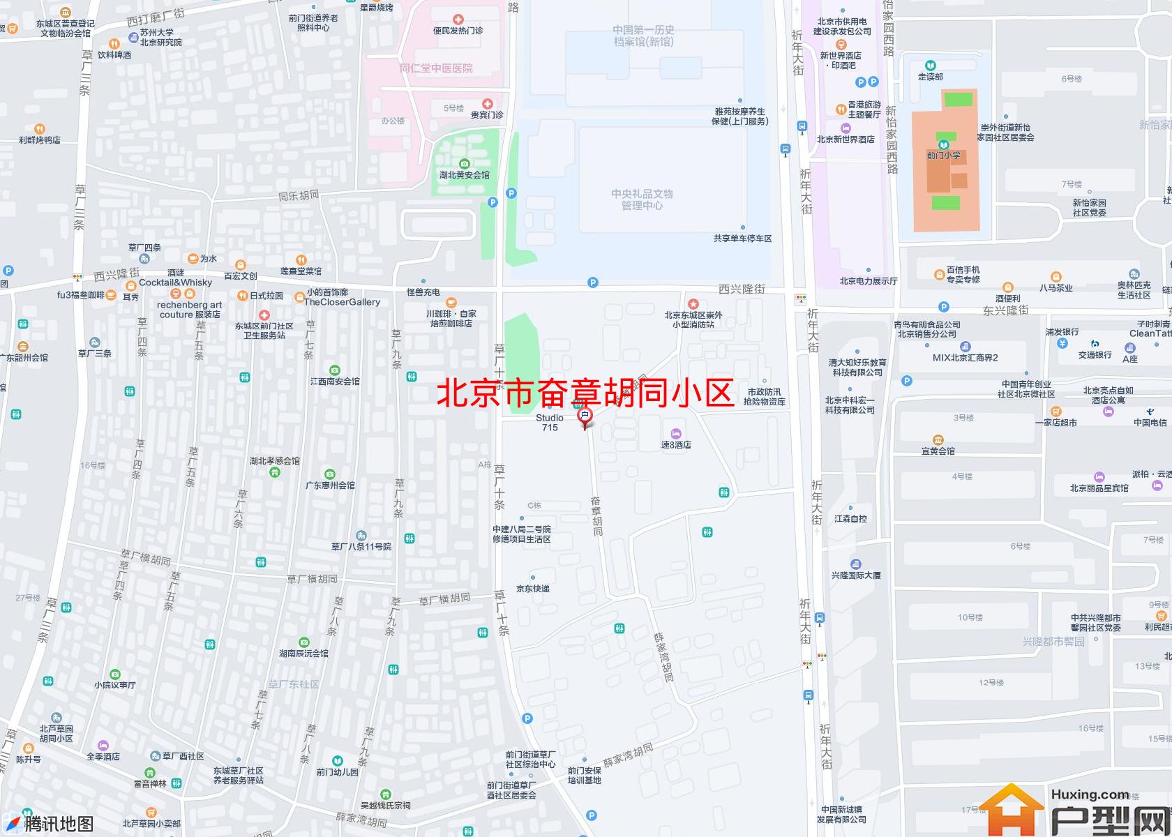 奋章胡同小区小区 - 户型网