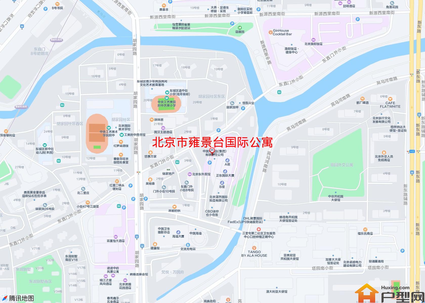 雍景台国际公寓小区 - 户型网