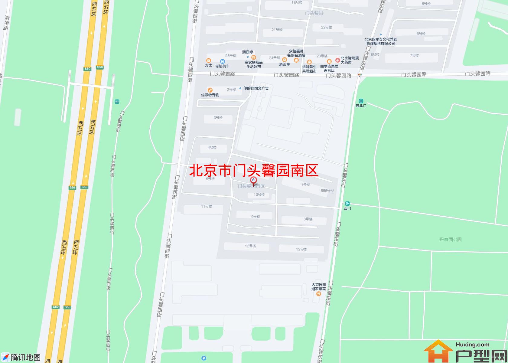 门头馨园南区小区 - 户型网