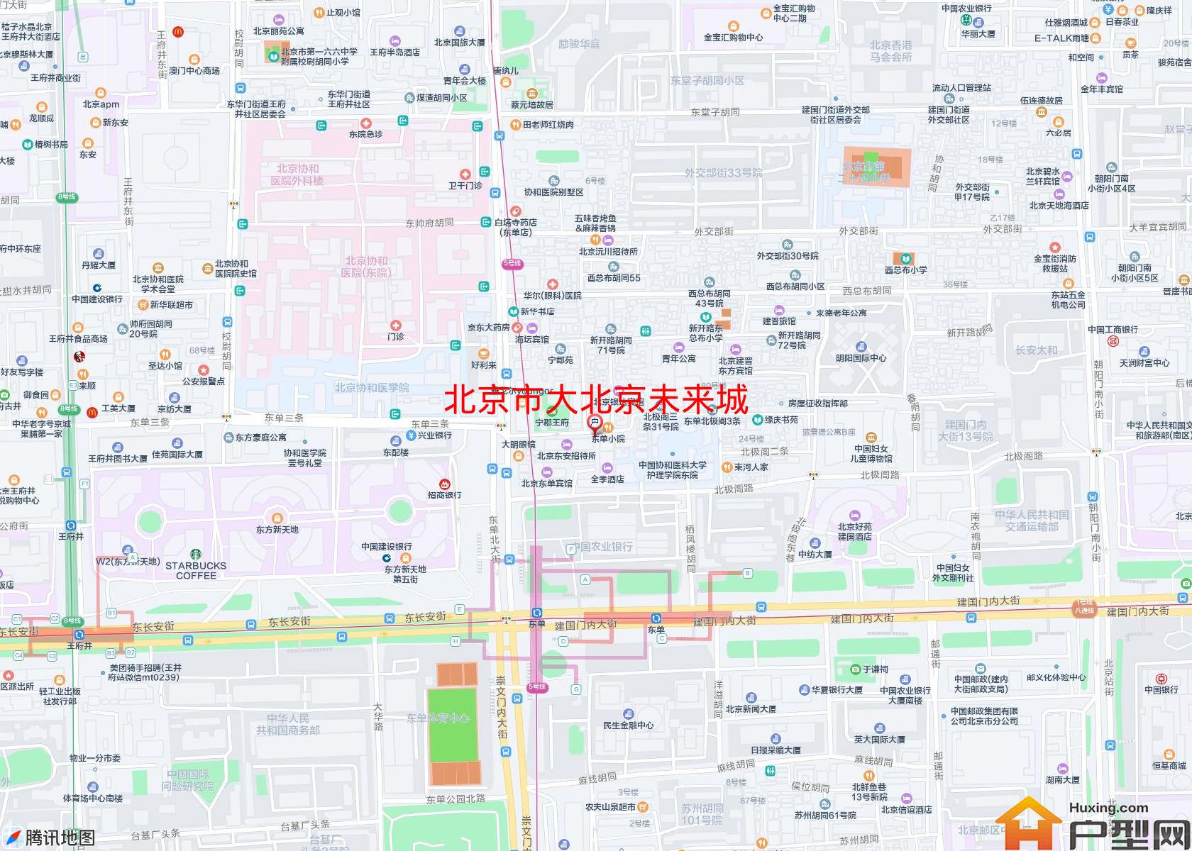 大北京未来城小区 - 户型网