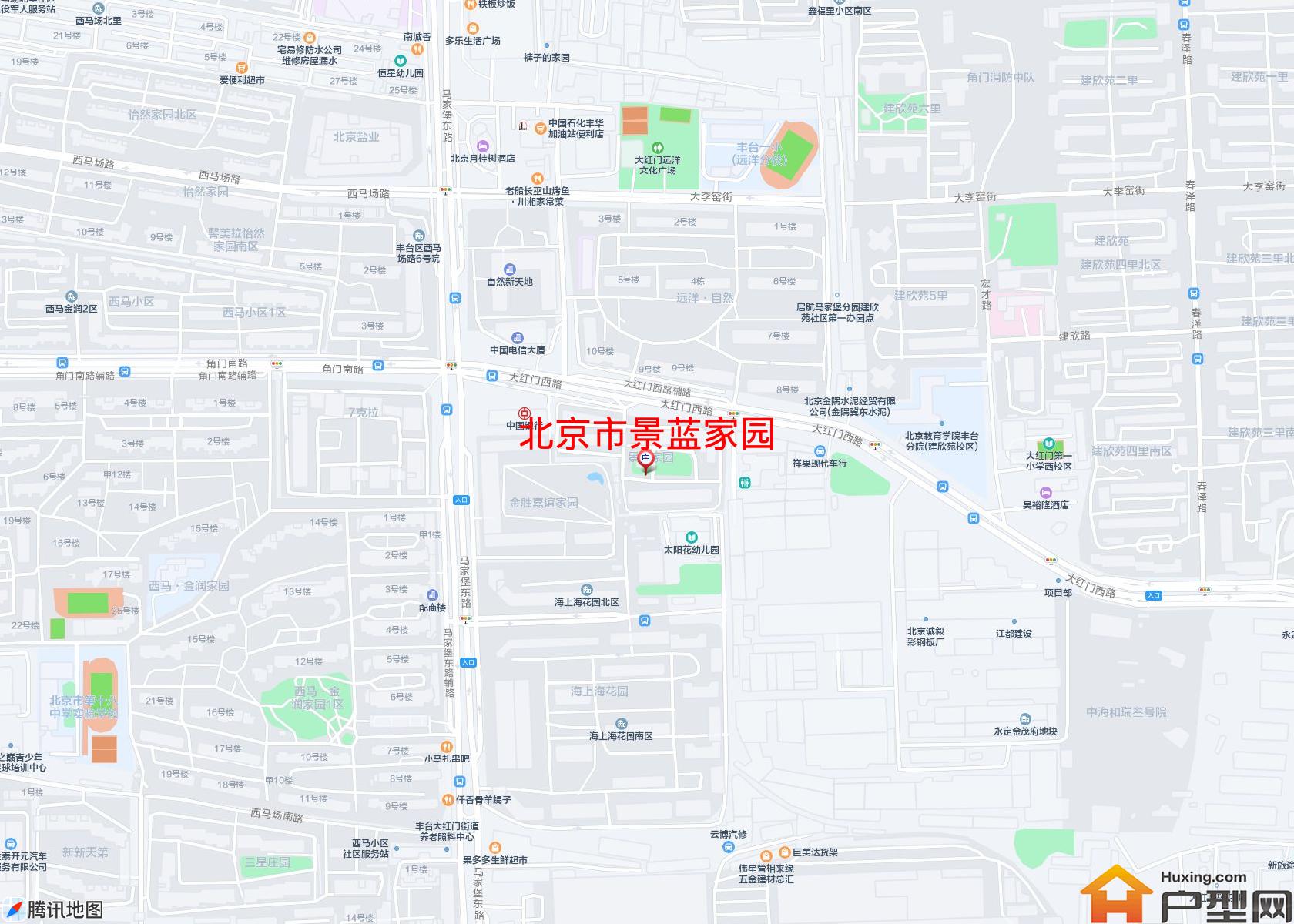 景蓝家园小区 - 户型网