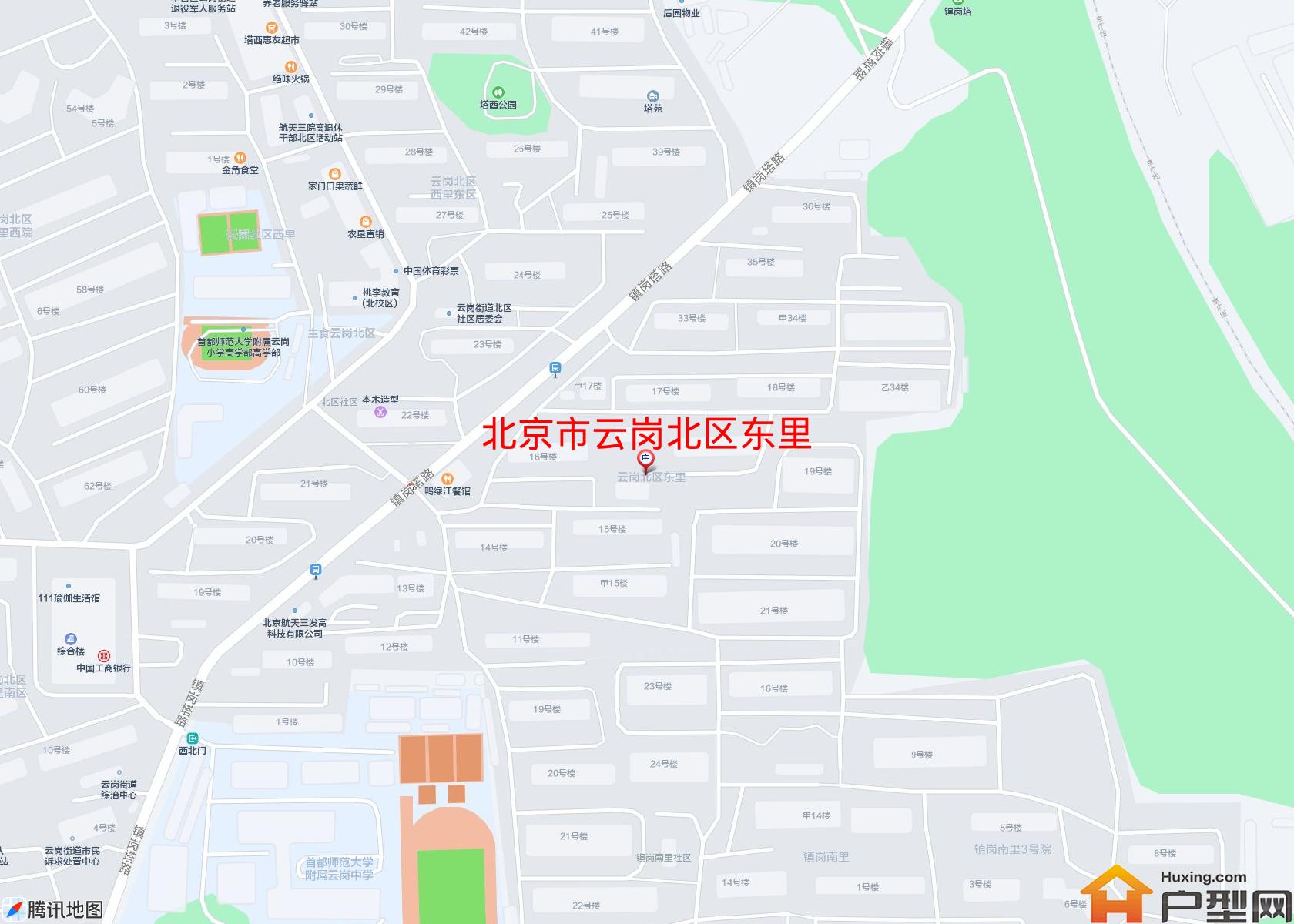 云岗北区东里小区 - 户型网