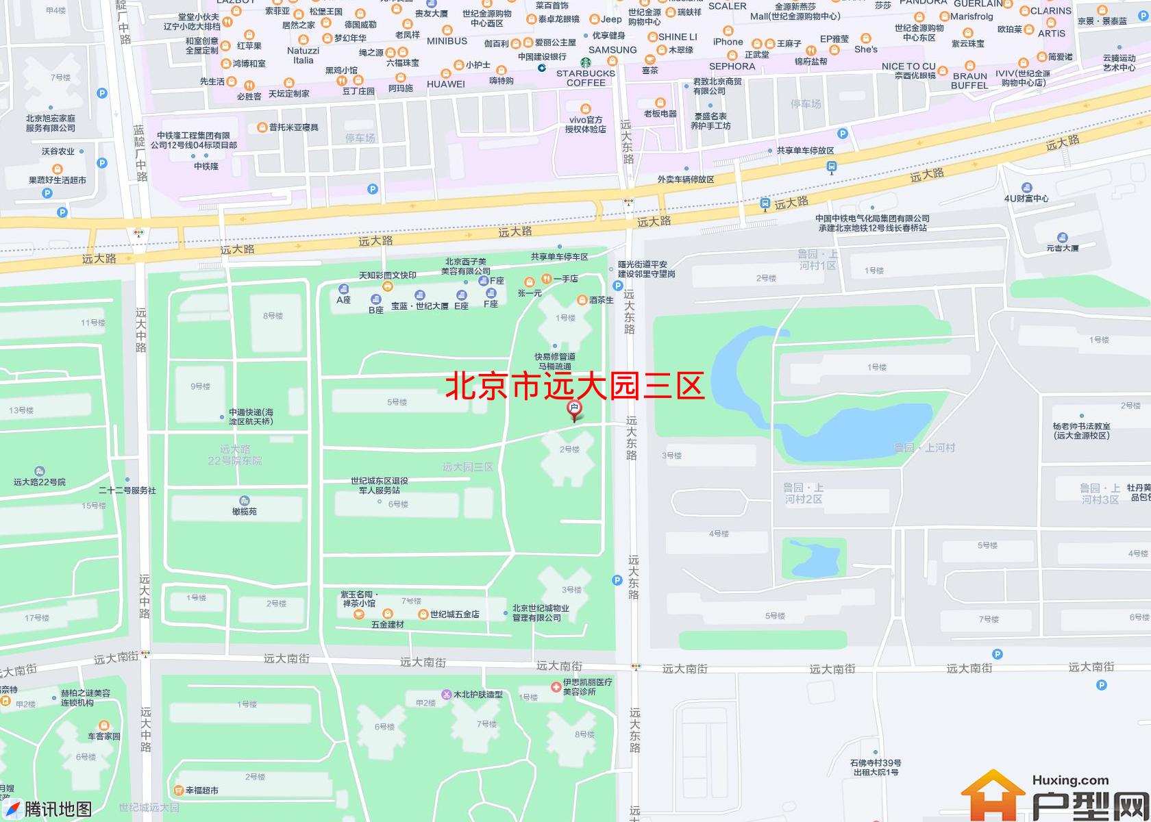 远大园三区小区 - 户型网