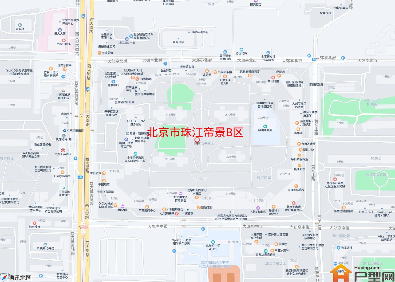 珠江帝景B区小区 - 户型网