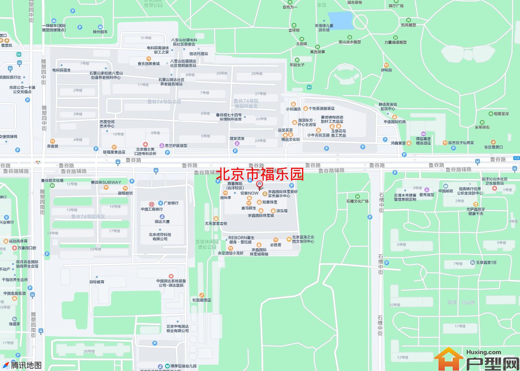 福乐园小区 - 户型网 福乐园小区 - 户型网