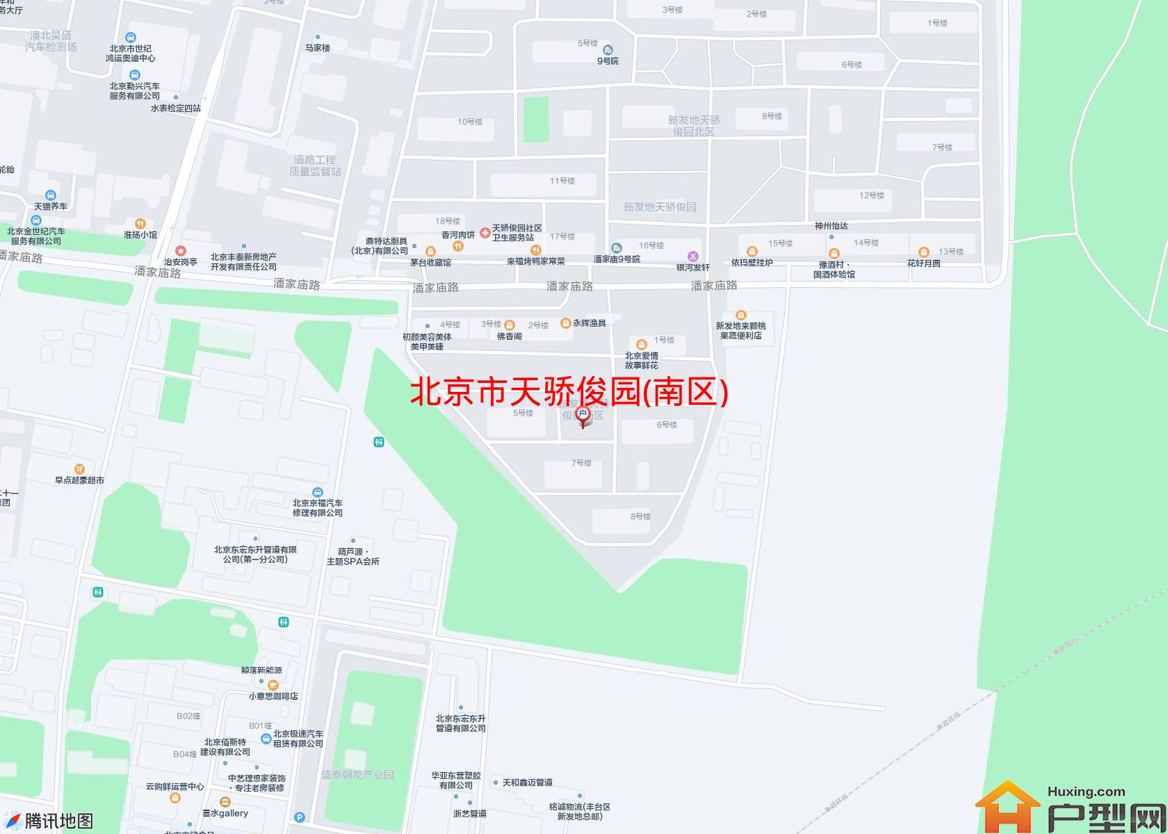 天骄俊园(南区)小区 - 户型网