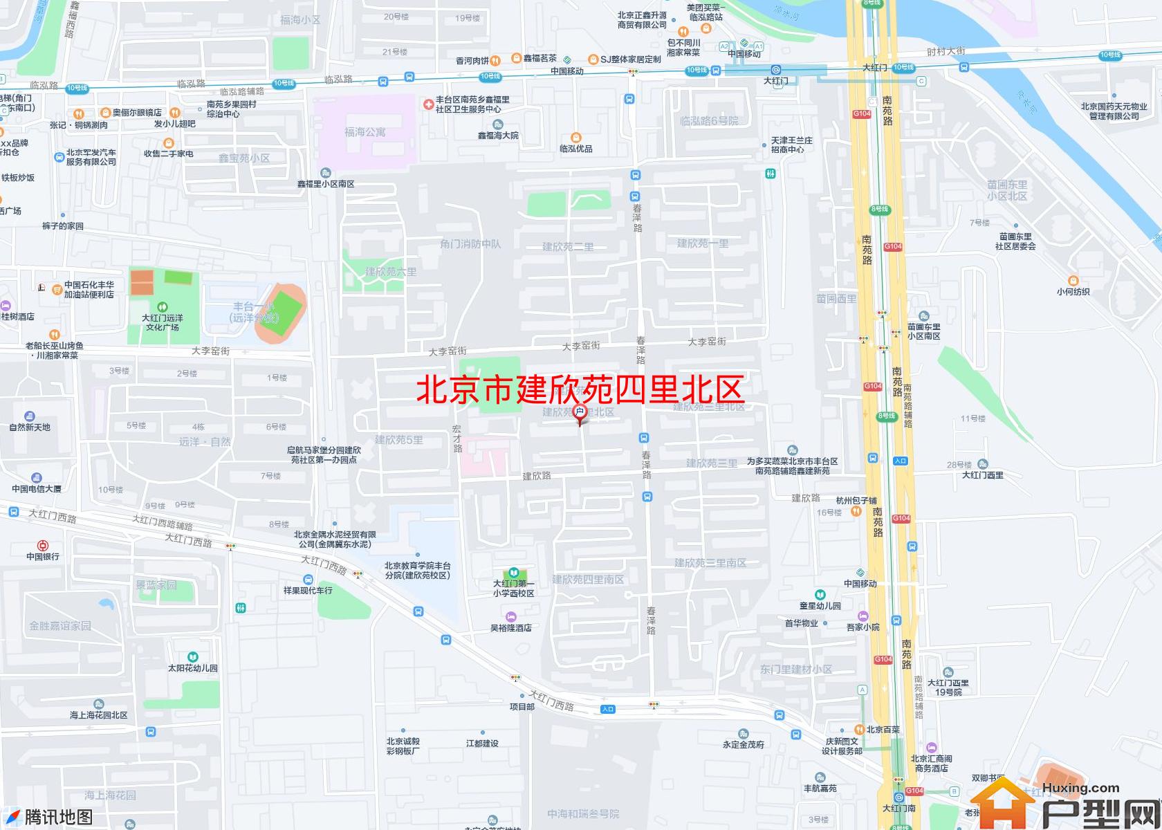 建欣苑四里北区小区 - 户型网