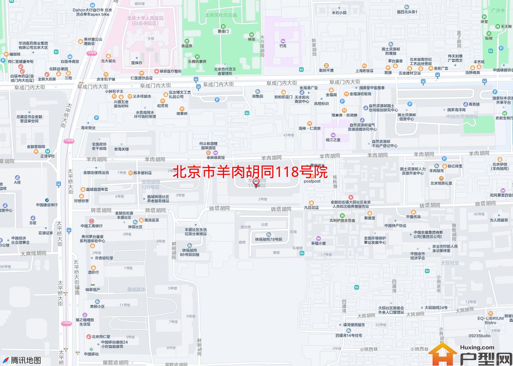 羊肉胡同118号院小区 - 户型网
