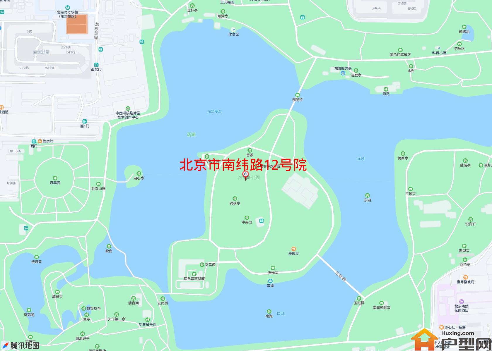 南纬路12号院小区 - 户型网