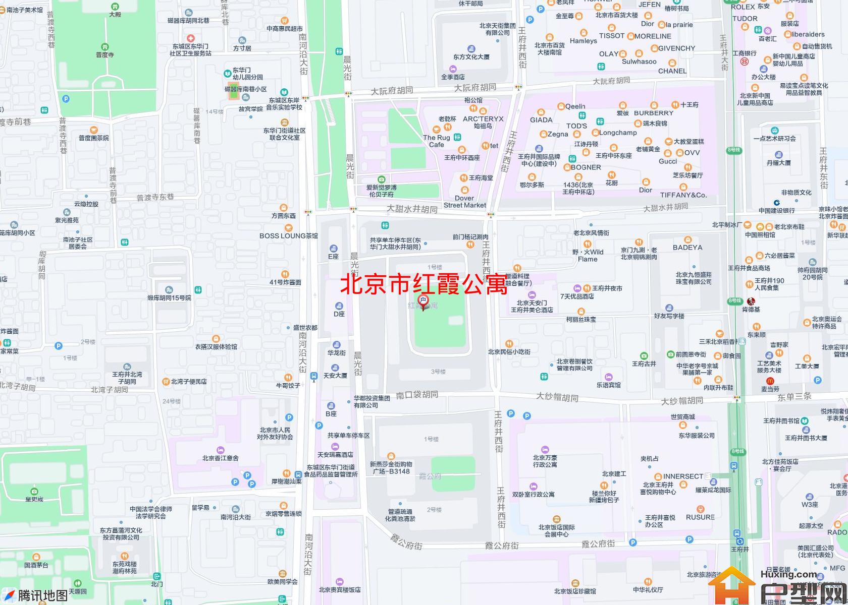 红霞公寓小区 - 户型网