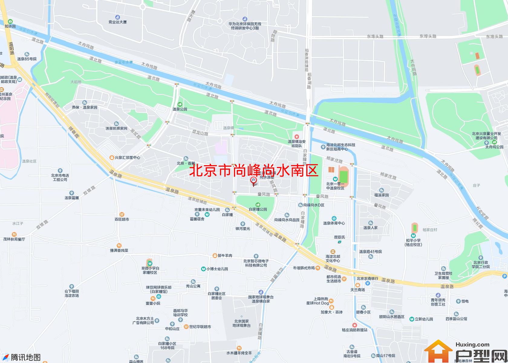尚峰尚水南区小区 - 户型网