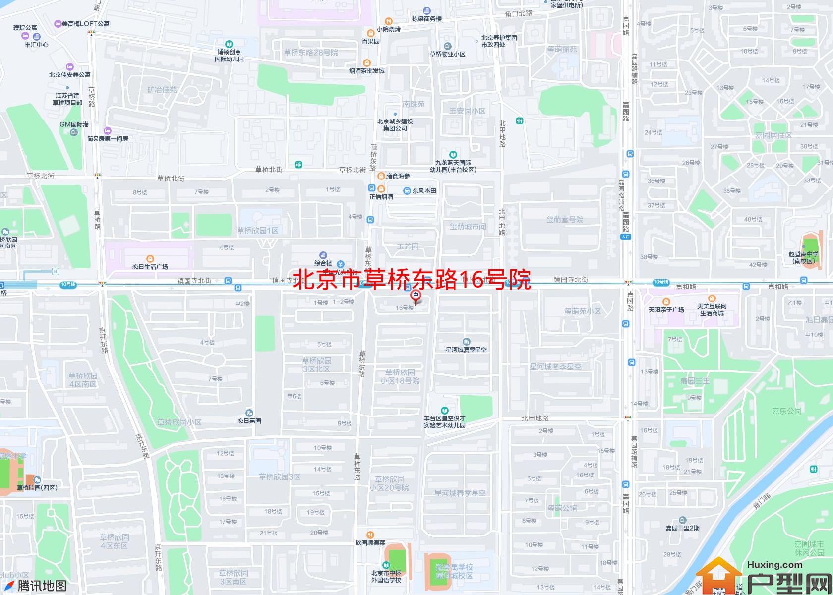 草桥东路16号院小区 - 户型网