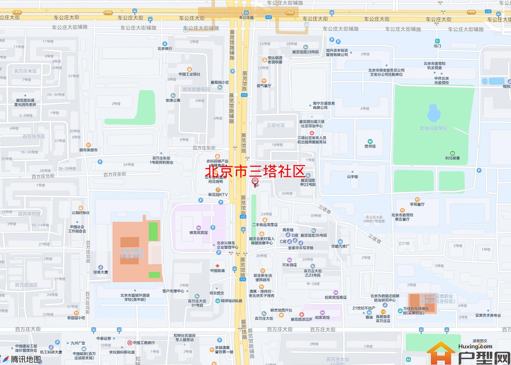 三塔社区小区 - 户型网